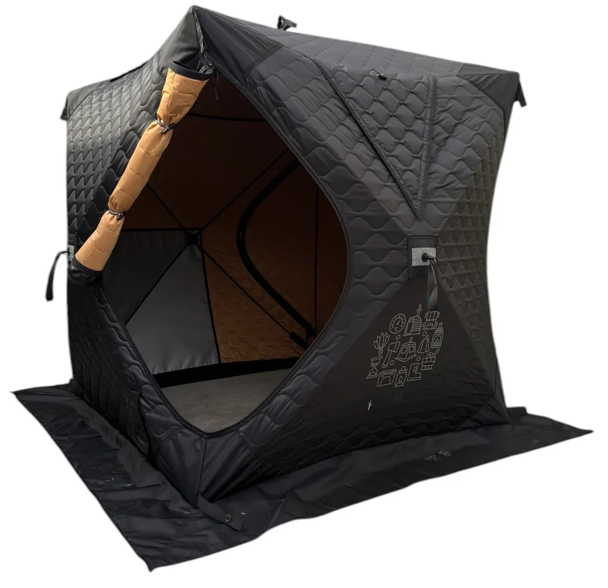 SAUNA TENT MINI２ HxGN BLACK　