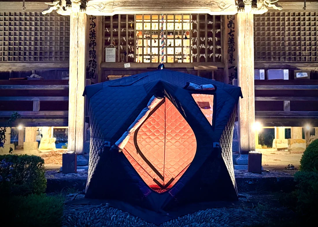 SAUNA TENT MINI２ HxGN BLACK　