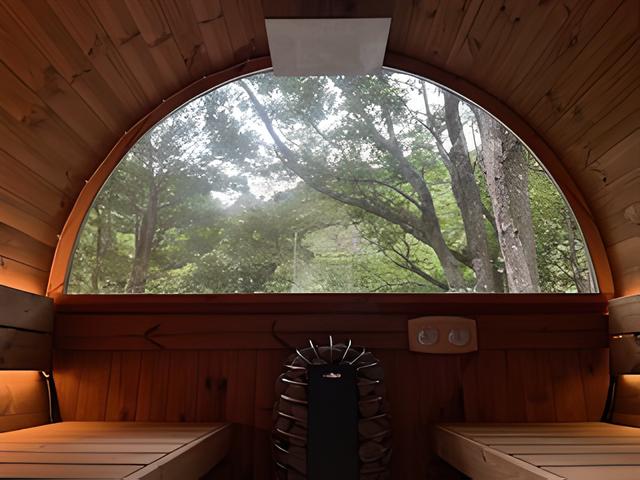 【自然を望む窓付きサウナ】極上の癒し空間 - Oh!Sauna