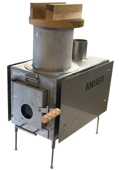 AMBERSTOVE+羽釜2.0ステンレスVerセット