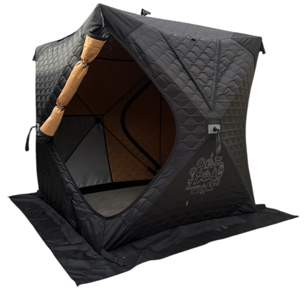 SAUNA TENT MINI２ HxGN BLACK